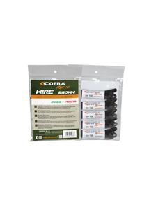 Cofra Move Wire cipőfűző barna 180cm